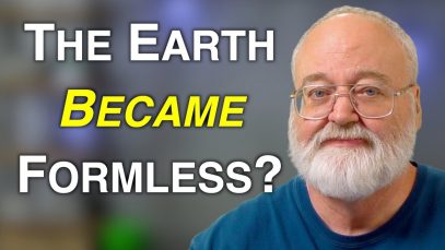 The Earth Was Without Form